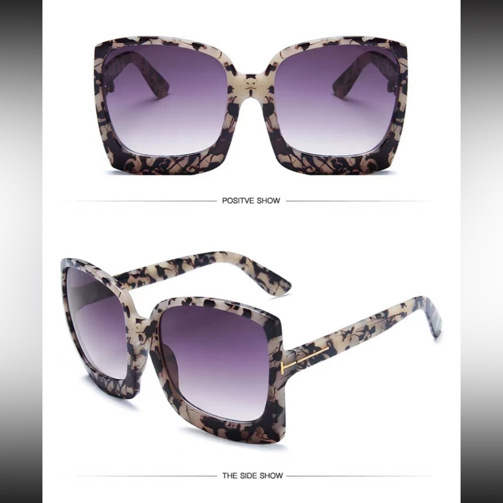 Trendy Boutique Luxury Oversized Sunglasses Unisex Designer Shades. - Picture 3 of 4